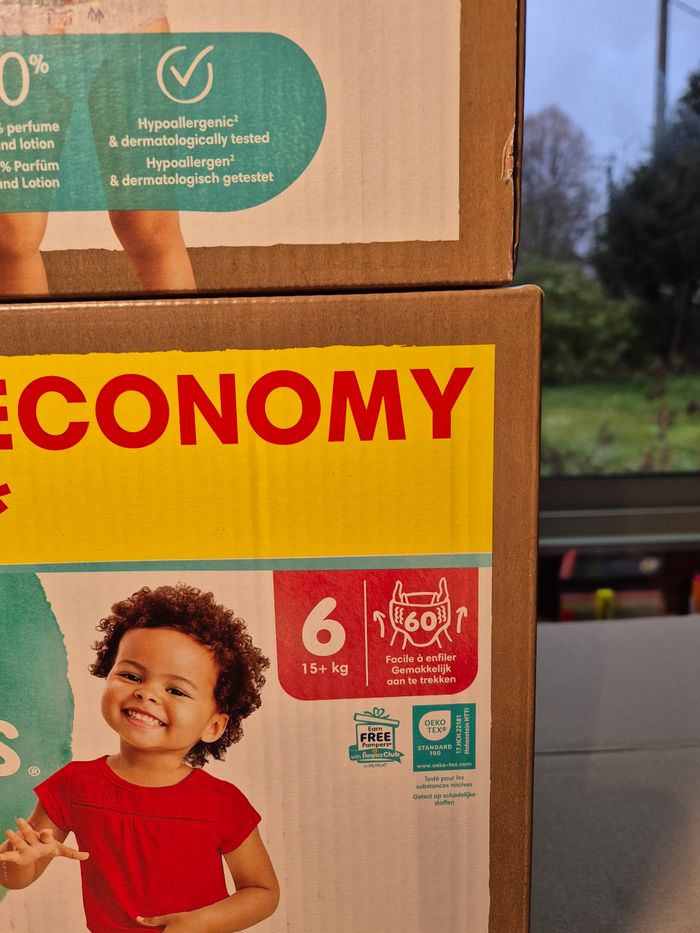 Couche taille 6 Pampers Harmonie taille 6 : 120 culottes - photo numéro 3