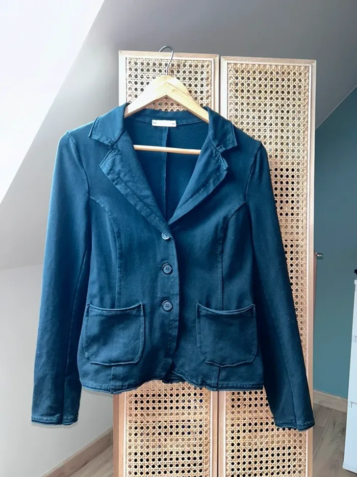 Blazer noir pailleté - photo numéro 2