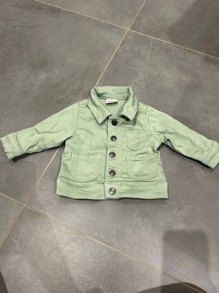 Veste  vert d’eau 3 mois