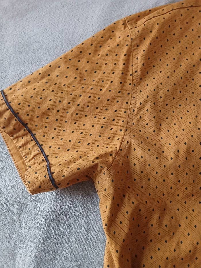 Chemise Homme Moutarde à Motifs - Black Needle
- photo numéro 3