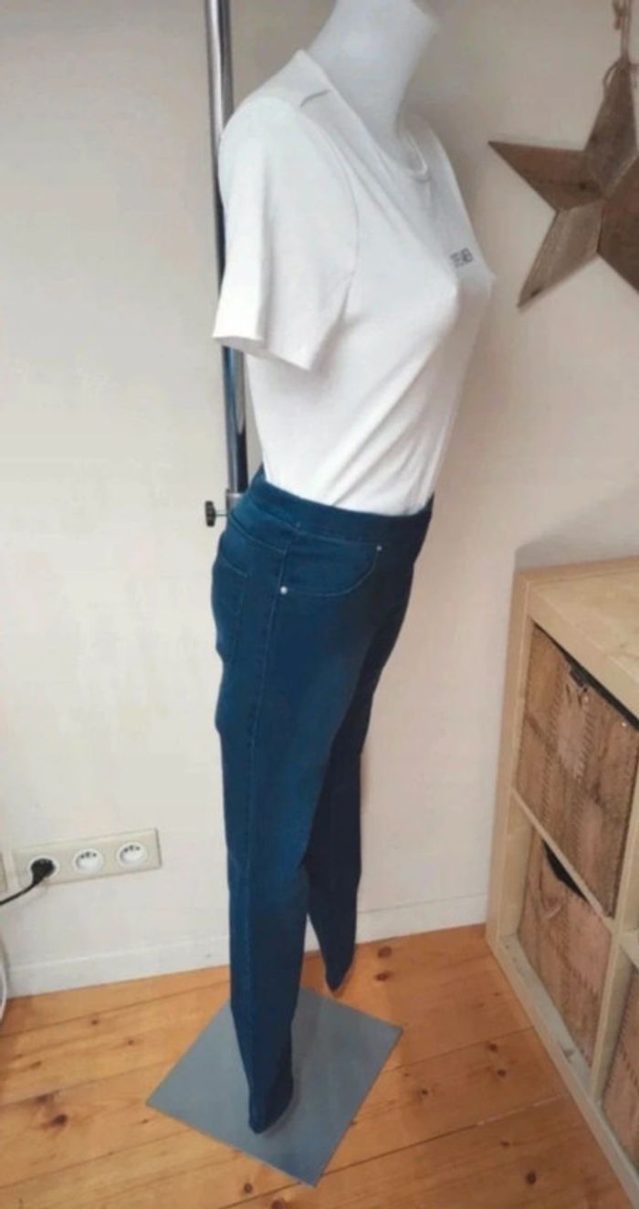 🌺Pantalon stretch imitation jean brut h&m 36🌺 - photo numéro 5