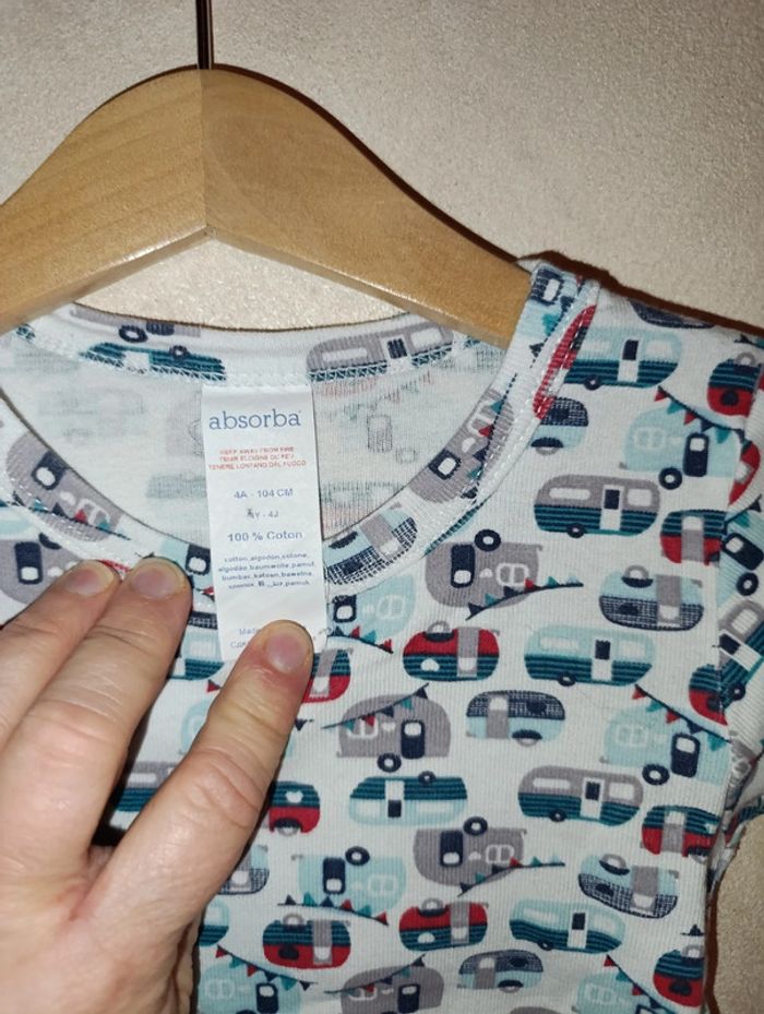 Tee shirt prêt du corps absorba taille 4 ans - photo numéro 4