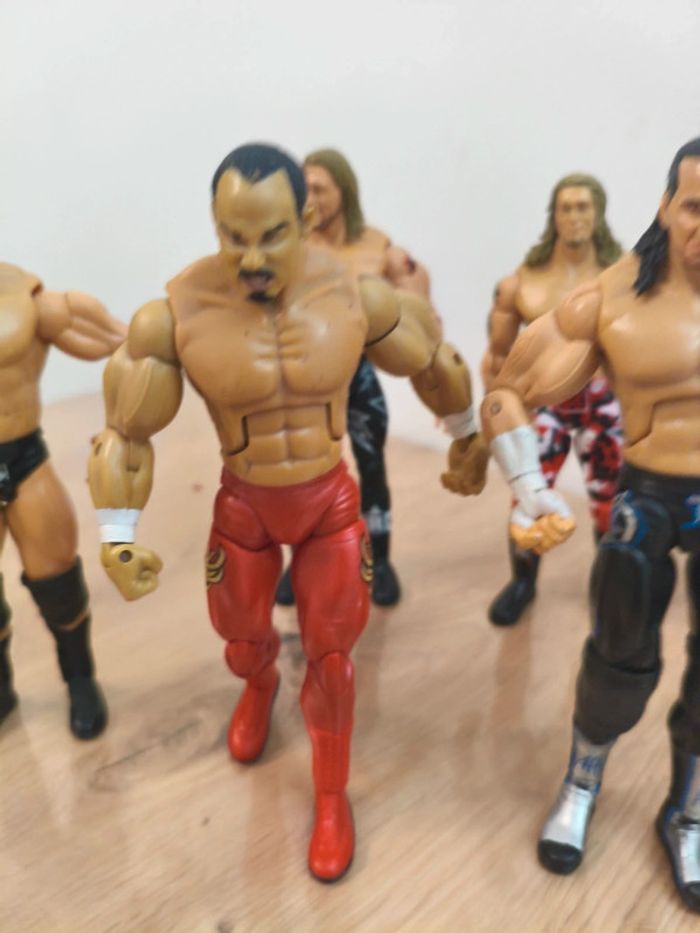 Lot figurines WWE catcheur - photo numéro 9