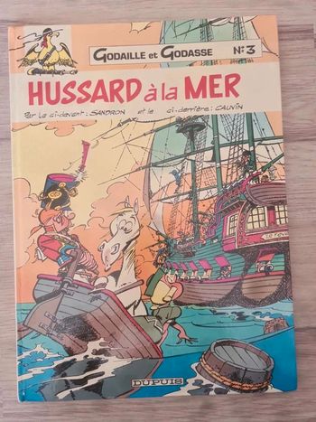 Godaille et  Godasse  Hussard à  la mer 1985