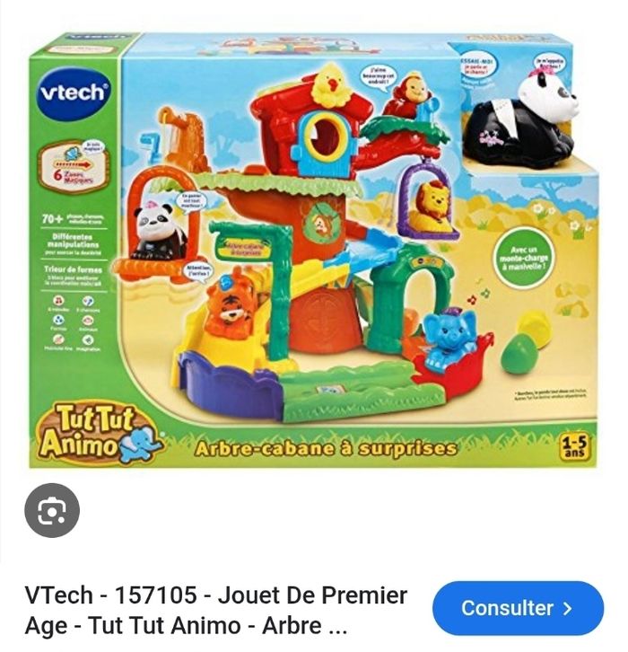 Arbre-cabane à surprises Tut Tut Animo 1 à 5 ans - photo numéro 6