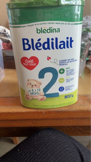Lait Bledilait  bébé 2e âge 