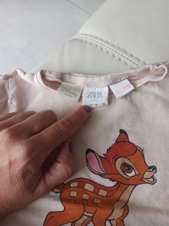 Tee shirt manche longue Bambi