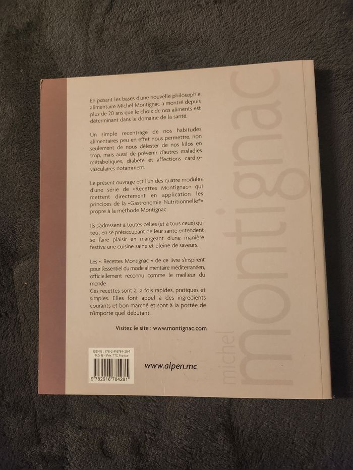 Livre Michel Montignac viandes et volailles minceur 50 Recettes à index glycémique faible - photo numéro 2