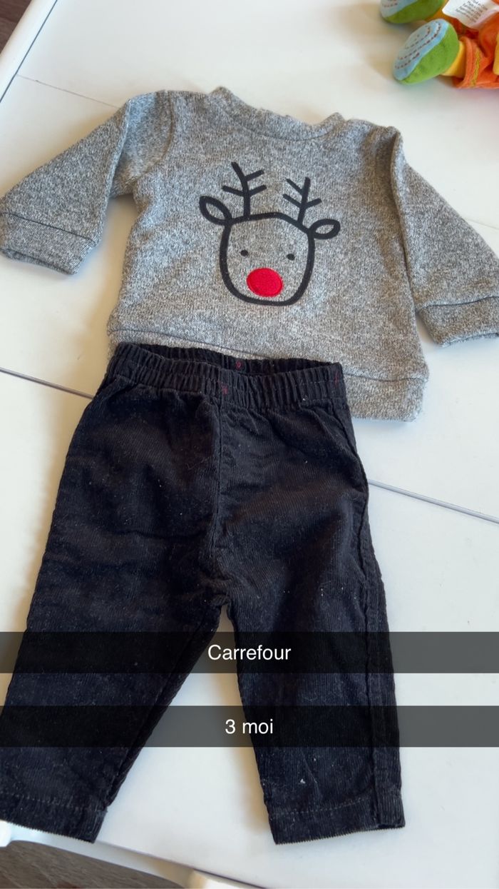 Ensemble Noël garçon
