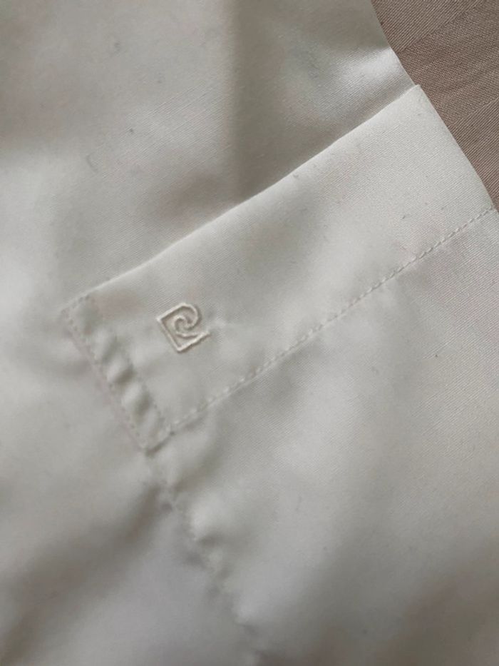 Chemise blanche Pierre Cardin (taille M / col 39) - photo numéro 4