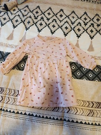 Robe motif renard taille 36 mois