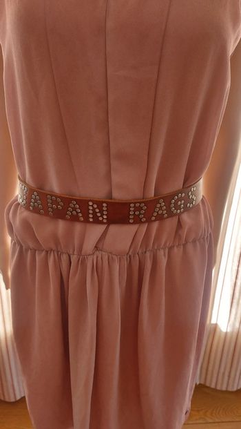 Ceinture Japan Rags cuir Marron 70cm
