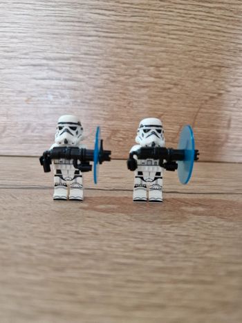 Figurines type lego 2 stormtroopers star wars