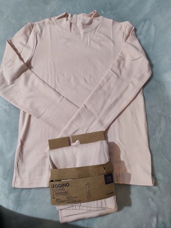 Sous pull et legging thermorégulateur 12 ans 