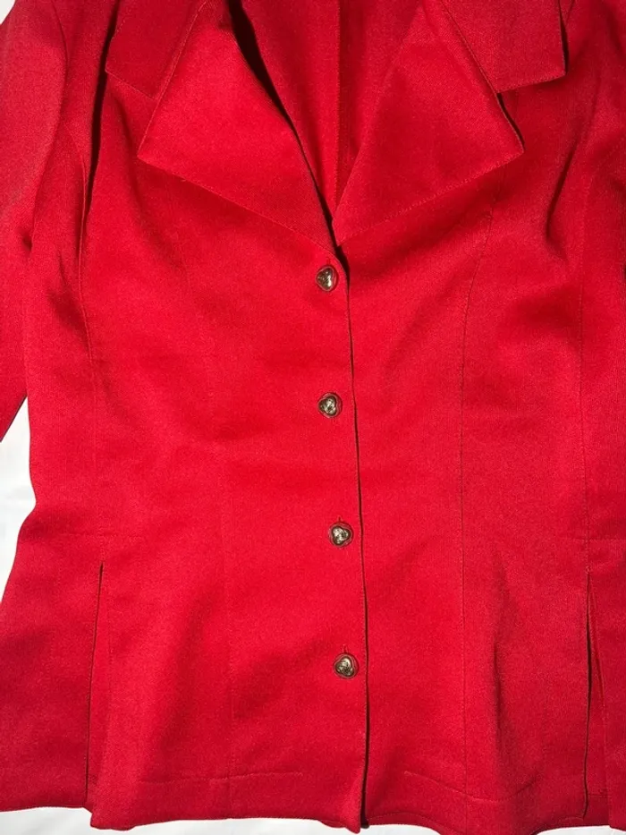 Blazer rouge - photo numéro 5