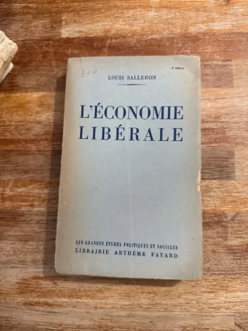 Livre l’économie libérale