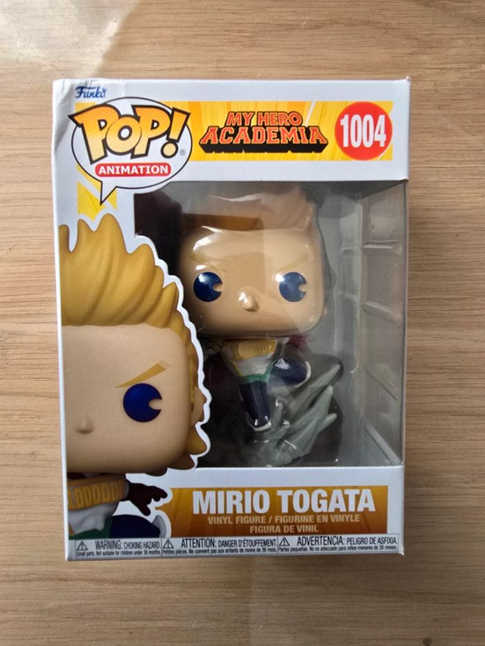 🌟 Funko Pop! n°1004 - Mirio Togata de My Hero Academia 🌟