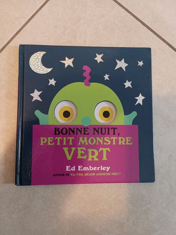 Super livre bonne nuit petit monstre