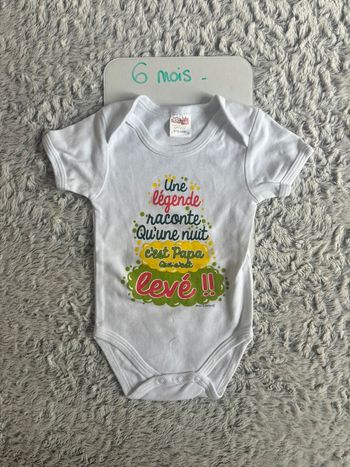 Body humoristique 6M