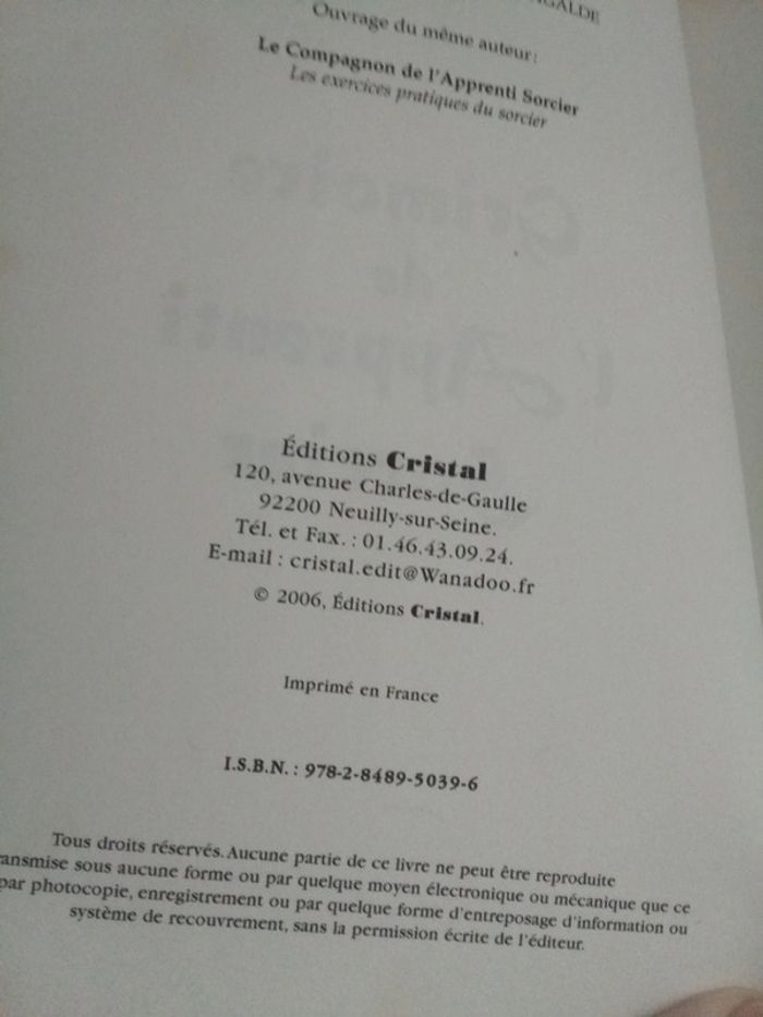 Grimoire de l'apprenti sorcier - photo numéro 6