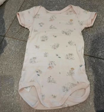 Body manches courtes bébé fille 12 mois comme NEUF