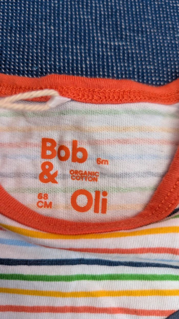 Combi coton bio Bob & Oli 6 mois - photo numéro 3
