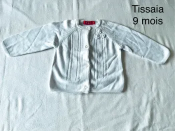 Gilet tissaia 9 mois