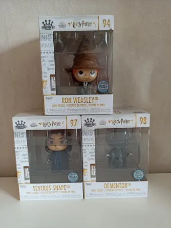 Lot 3 figurines Harry Potter