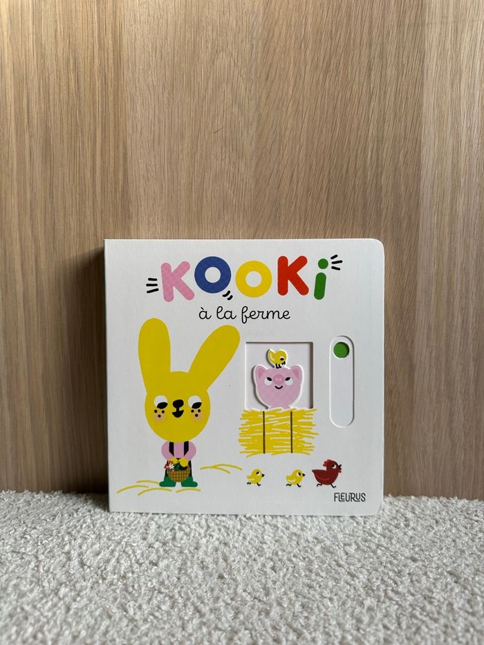 Livre kooki à la ferme