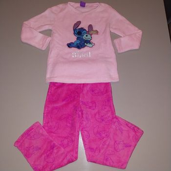 Pyjama polaire stitch 3/4 ans