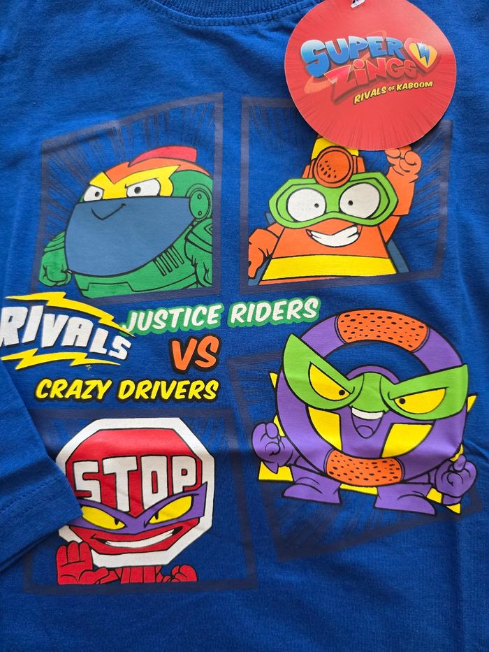T-shirt superthings 8ans - photo numéro 2