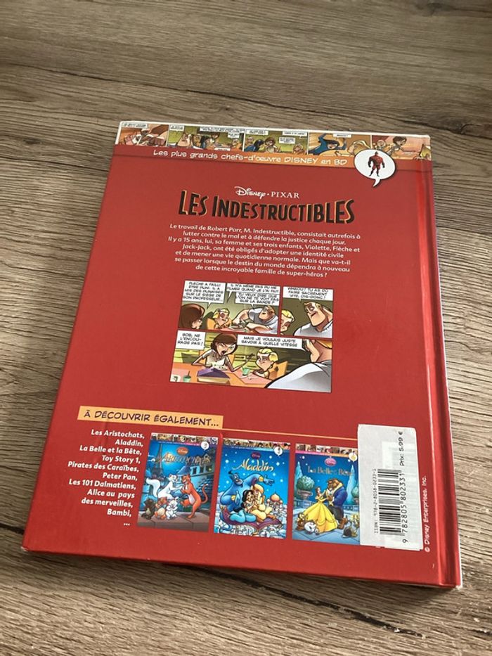livre BD les indestructibles disney pixar - photo numéro 2