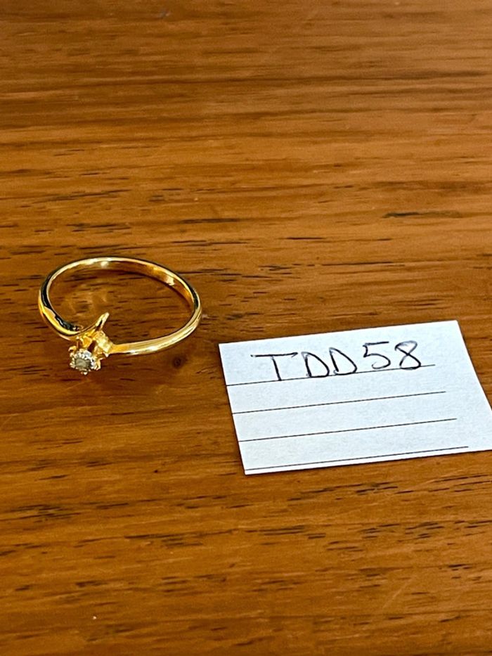 Bague doré avec pierre TDD 58 - photo numéro 8