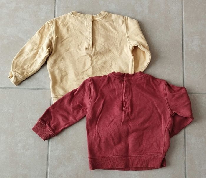 Lot de 2 sweats molletonnés 24 mois - photo numéro 2