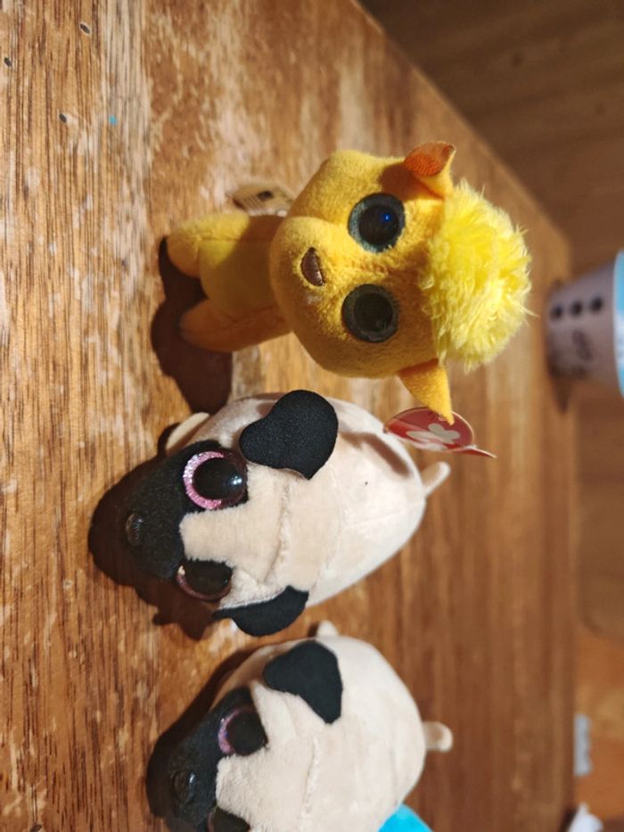 Lot de 4 petites peluches TY - photo numéro 2