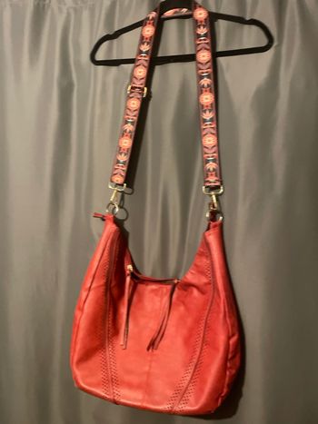 Grand Sac à main rouge