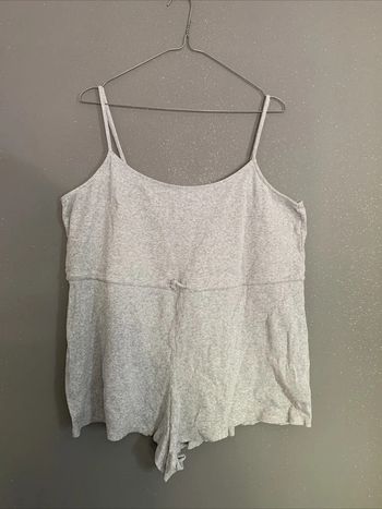 Combishort gris bretelles réglables Divided H&M TL