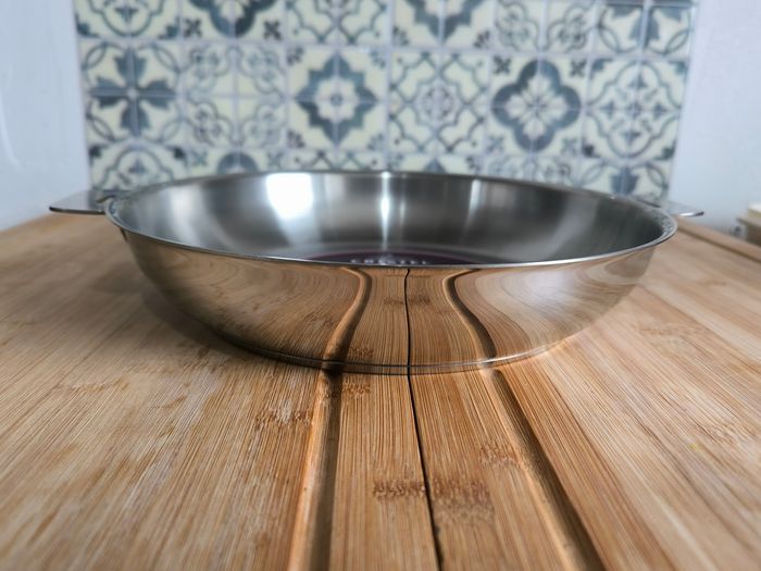 Poêle haute Cristel 24 cm - Inox - gamme Mutine - photo numéro 3