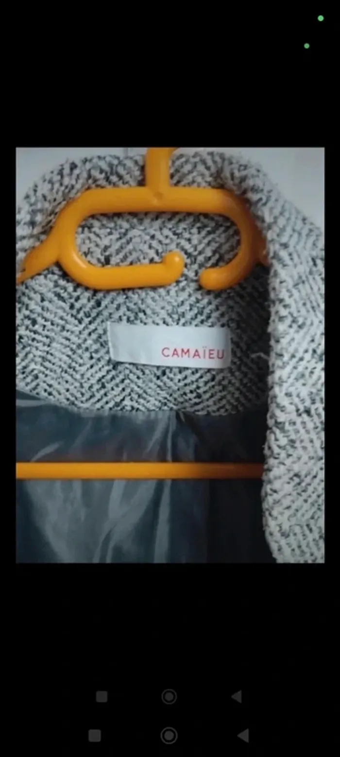 Veste longue camaïeu 36 - photo numéro 5