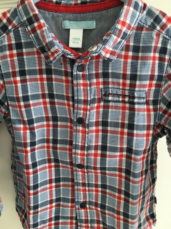 Chemise garçon manches longues Okaidi 18 mois - photo numéro 5