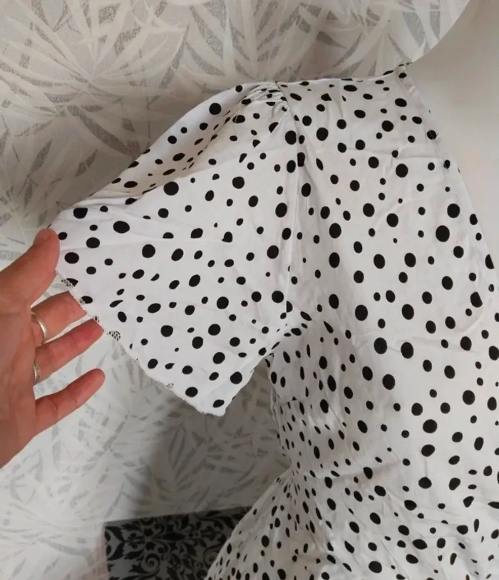 Sublime robe d'été femme à pois taille S/M 36/38 - photo numéro 6