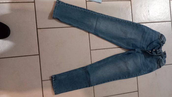 Jean slim kiabi fille 12 ans taille réglable - photo numéro 2