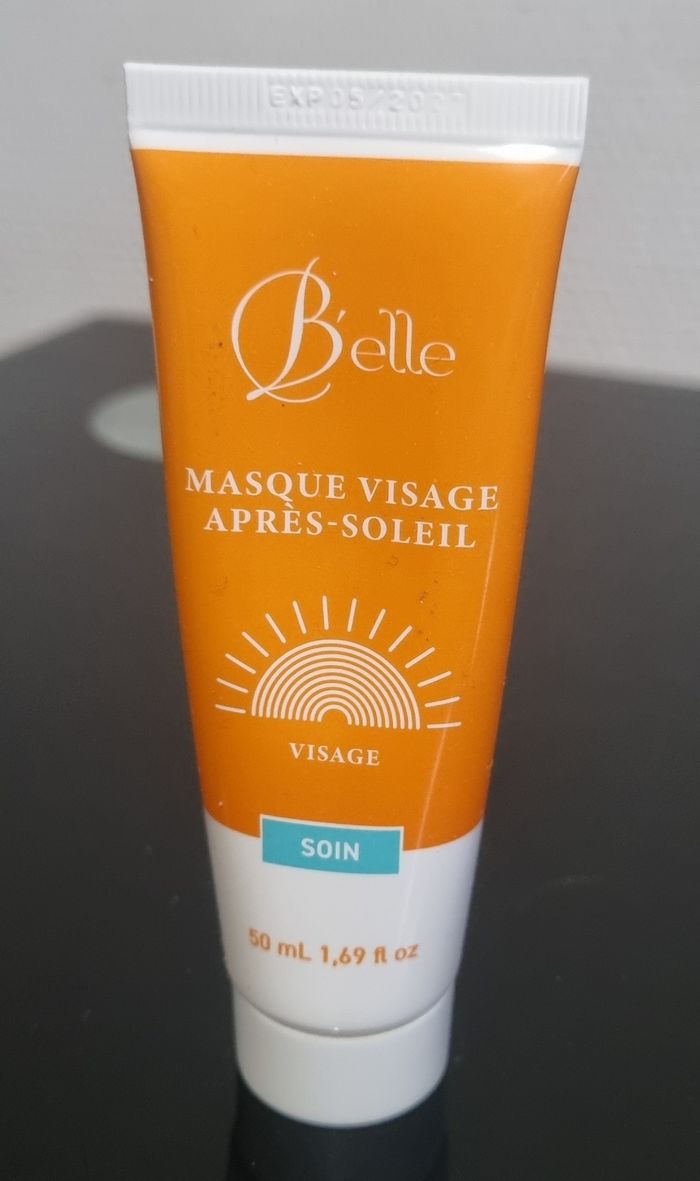 masque visage après soleil b'elle 50ml
