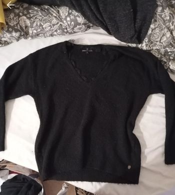 Pull noir uni