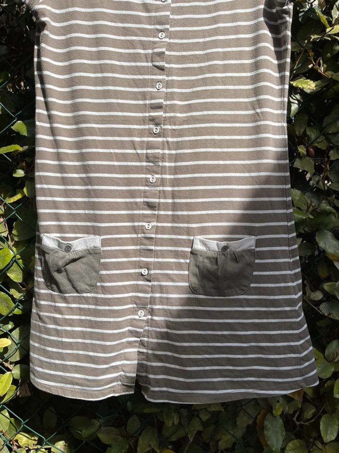 Robe coton fermeture boutons - photo numéro 3