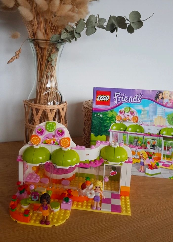 Lego friends 41035
Le bar à smoothies de heartlake city
Complet
Excellent état