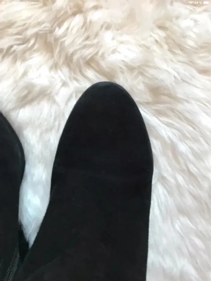 Bottines noires compensées Bisous confiture 38 - photo numéro 6