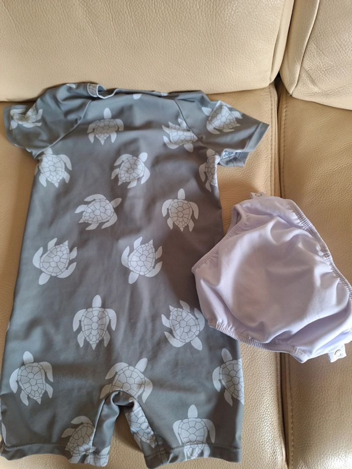 Maillot de bain /Combinaison + culotte d’apprentissage/3 ans