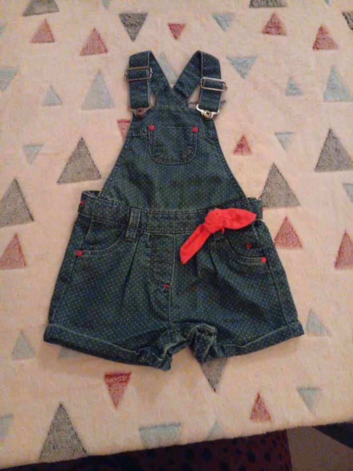 Salopette short