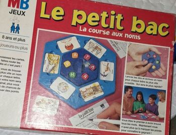 Jeux de société le petit bac